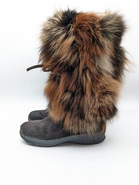 PAJAR Fox Fur Winter Snow Boots 41